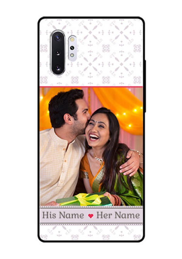 Samsung Galaxy Note 10 Plus Custom Glass Mobile Case  - with Photo and Ethnic Design