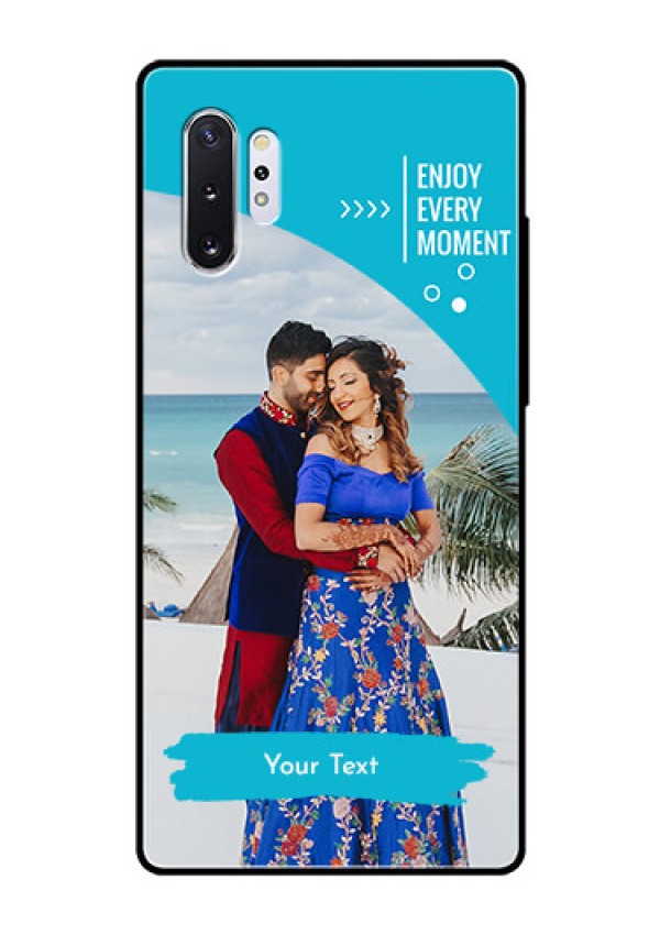 Samsung Galaxy Note 10 Plus Custom Glass Mobile Case  - Happy Moment Design