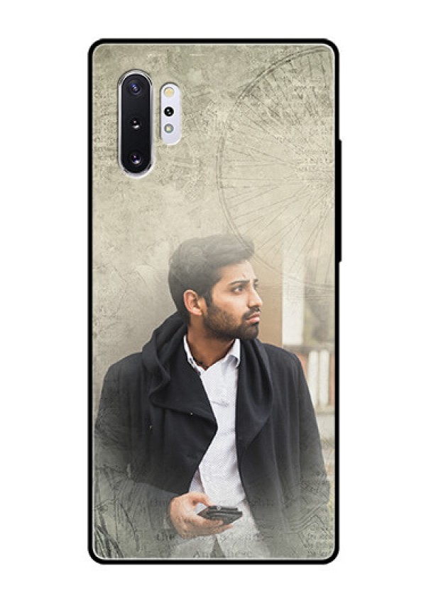 Samsung Galaxy Note 10 Plus Custom Glass Phone Case  - with vintage design