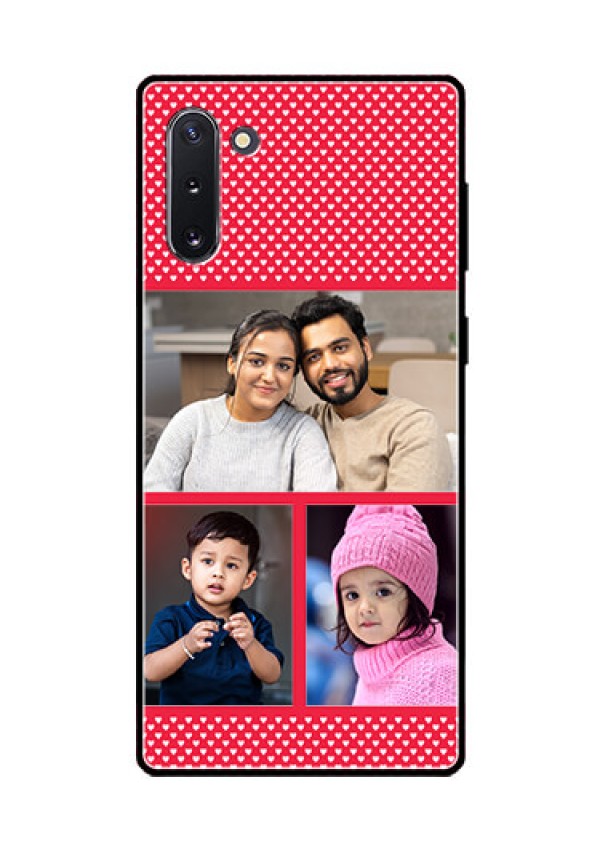 Galaxy Note 10 Personalized Glass Phone Case  - Bulk Pic Upload Design