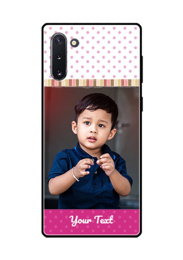 Galaxy Note 10 Photo Printing on Glass Case  - Cute Girls Cover Design
