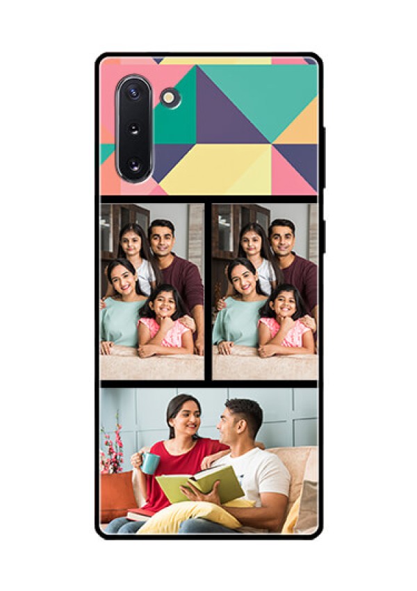 Galaxy Note 10 Custom Glass Phone Case  - Bulk Pic Upload Design