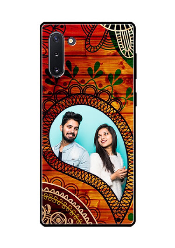 Galaxy Note 10 Personalized Glass Phone Case  - Abstract Colorful Design