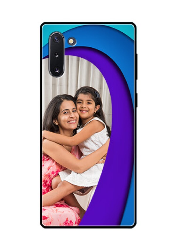 Galaxy Note 10 Photo Printing on Glass Case  - Simple Pattern Design