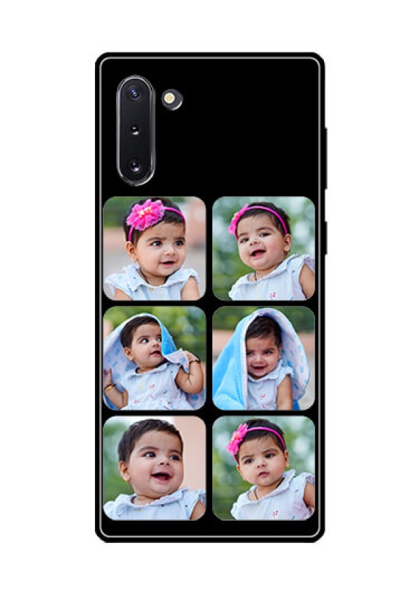 Galaxy Note 10 Photo Printing on Glass Case  - Multiple Pictures Design