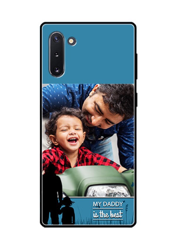 Galaxy Note 10 Custom Glass Mobile Case  - Best dad design 