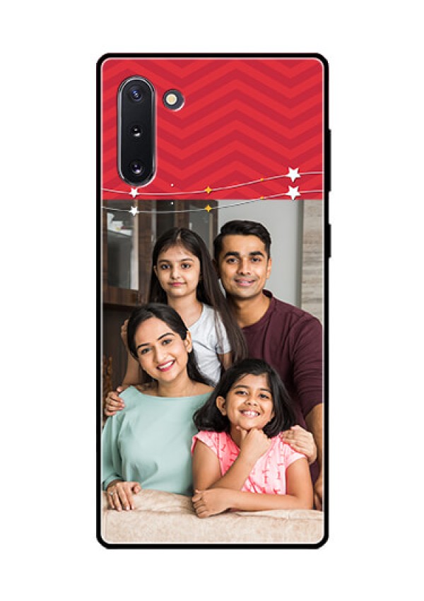 Galaxy Note 10 Personalized Glass Phone Case  - Happy Family Design