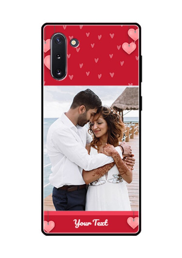 Galaxy Note 10 Custom Glass Phone Case  - Valentines Day Design