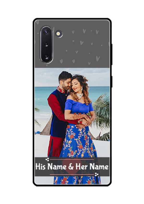Galaxy Note 10 Custom Glass Mobile Case  - Buy Love Design with Photo Online