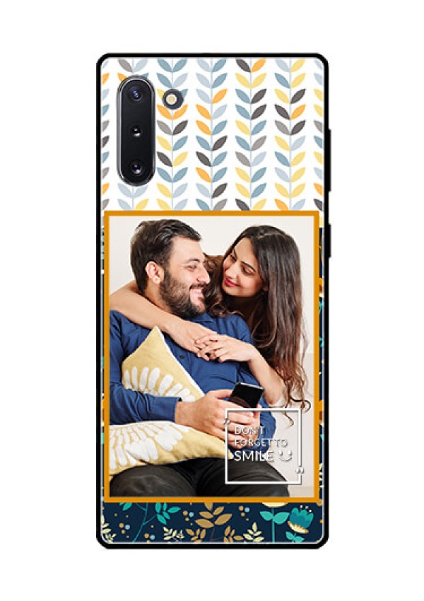 Galaxy Note 10 Custom Glass Mobile Case  - Pattern Design