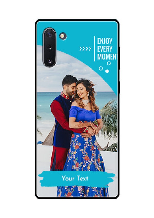 Galaxy Note 10 Custom Glass Mobile Case  - Happy Moment Design