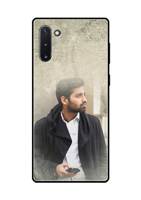 Galaxy Note 10 Custom Glass Phone Case  - with vintage design