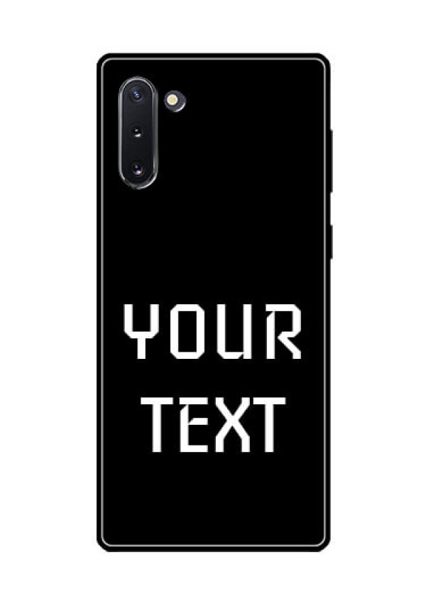 Galaxy Note 10 Your Name on Glass Phone Case