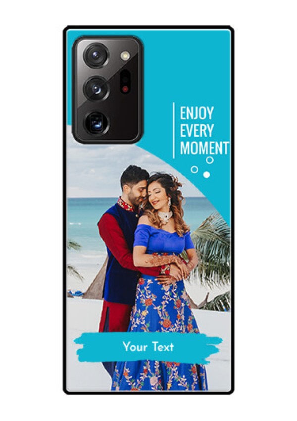 Galaxy Note 20 Ultra Custom Glass Mobile Case  - Happy Moment Design