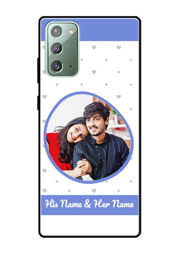 Galaxy Note 20 Photo Printing on Glass Case  - Premium Case Design