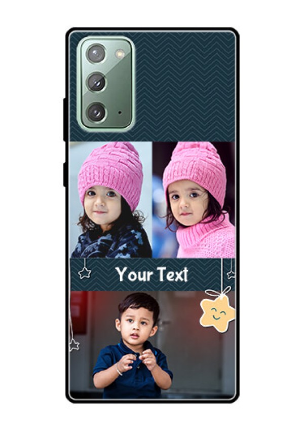 Galaxy Note 20 Custom Glass Mobile Case  - Hanging Stars Design