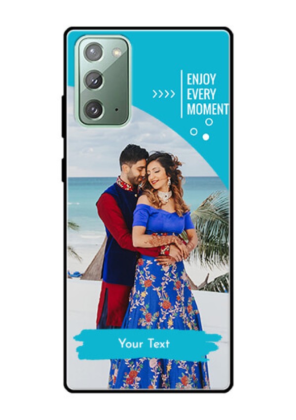 Galaxy Note 20 Custom Glass Mobile Case  - Happy Moment Design