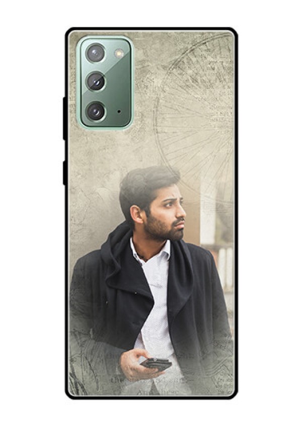 Galaxy Note 20 Custom Glass Phone Case  - with vintage design