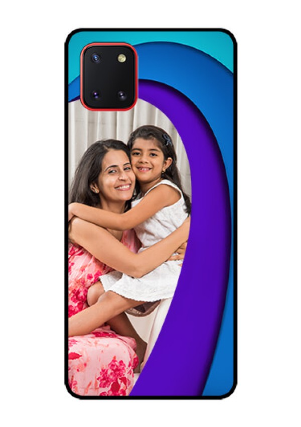 Galaxy Note10 Lite Photo Printing on Glass Case - Simple Pattern Design
