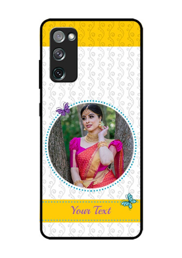 Galaxy S20 FE 5G Custom Glass Mobile Case  - Girls Premium Case Design
