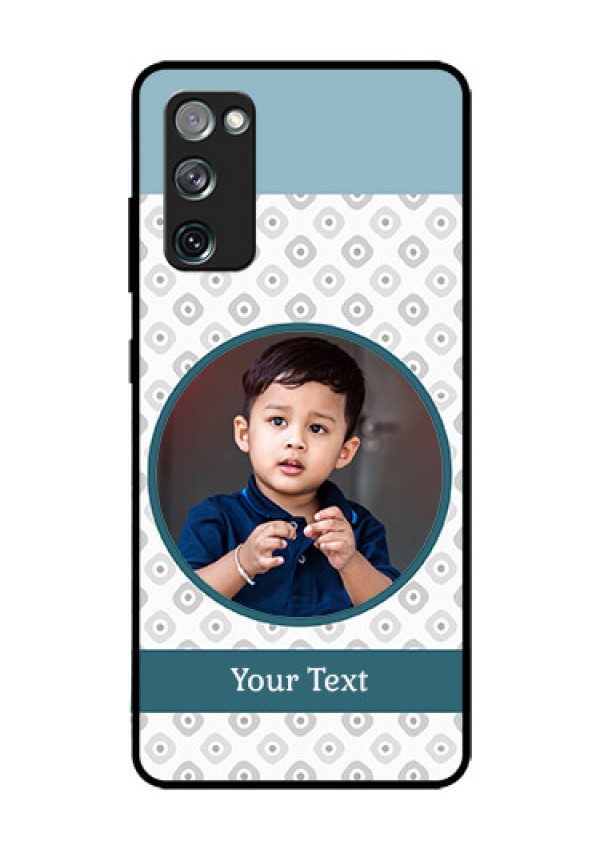 Galaxy S20 FE 5G Personalized Glass Phone Case  - Premium Cover Design