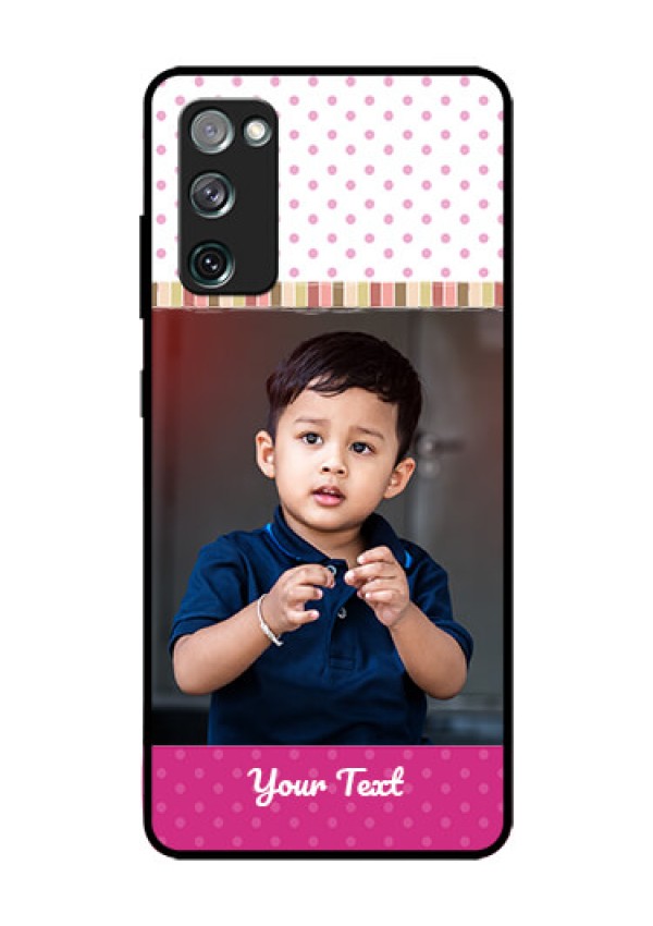 Galaxy S20 FE 5G Photo Printing on Glass Case  - Cute Girls Cover Design
