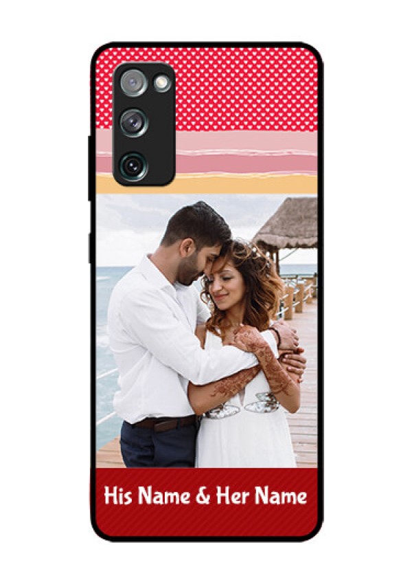 Galaxy S20 FE 5G Custom Glass Mobile Case  - Premium Case Design