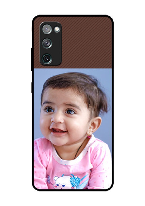 Galaxy S20 FE 5G Custom Glass Mobile Case  - Elegant Case Design