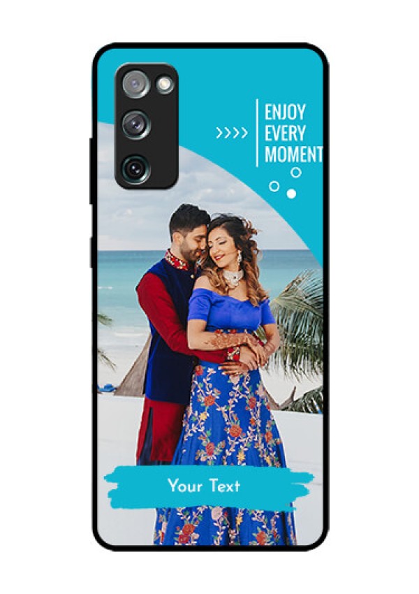 Galaxy S20 FE 5G Custom Glass Mobile Case  - Happy Moment Design