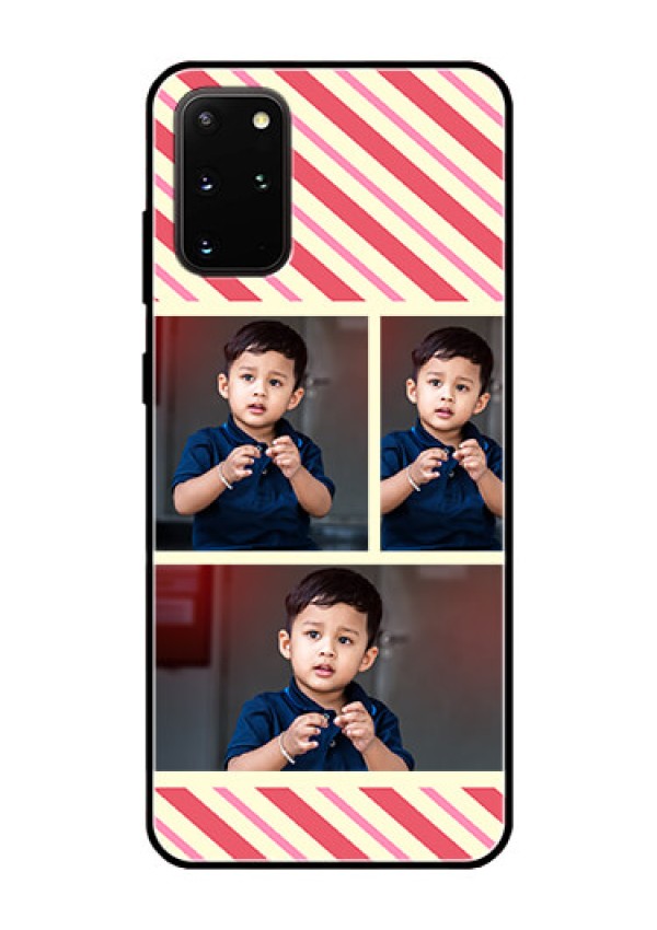 Galaxy S20 Plus Personalized Glass Phone Case  - Picture Upload Mobile Case Design