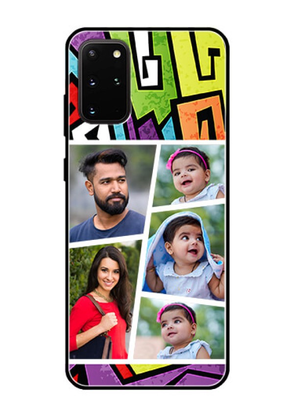 Galaxy S20 Plus Custom Glass Phone Case  - Graffiti pattern Design