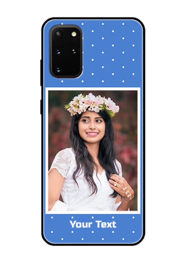 Galaxy S20 Plus Photo Printing on Glass Case  - Polka dots design
