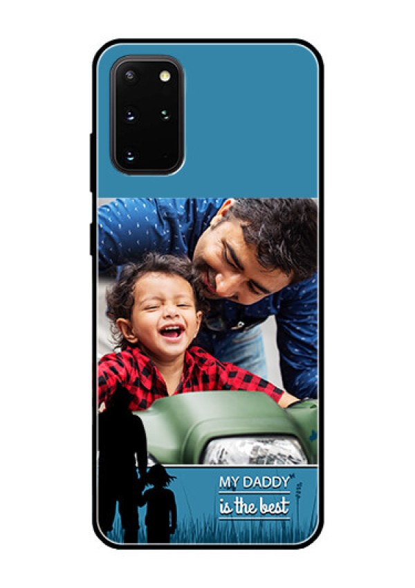 Galaxy S20 Plus Custom Glass Mobile Case  - Best dad design 