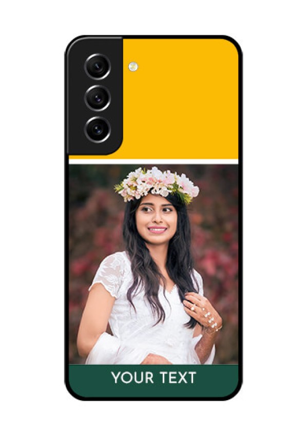 Galaxy S21 FE 5G Photo Printing on Glass Case - Love You Design