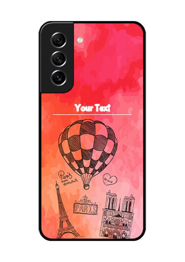 Galaxy S21 FE 5G Custom Glass Phone Case - Paris Theme Design