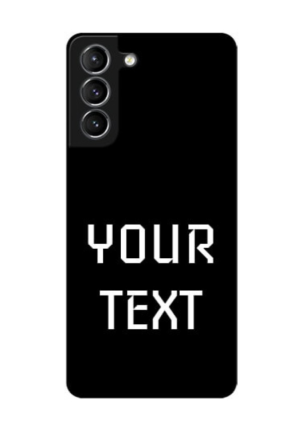 Galaxy s21 Plus Your Name on Glass Phone Case