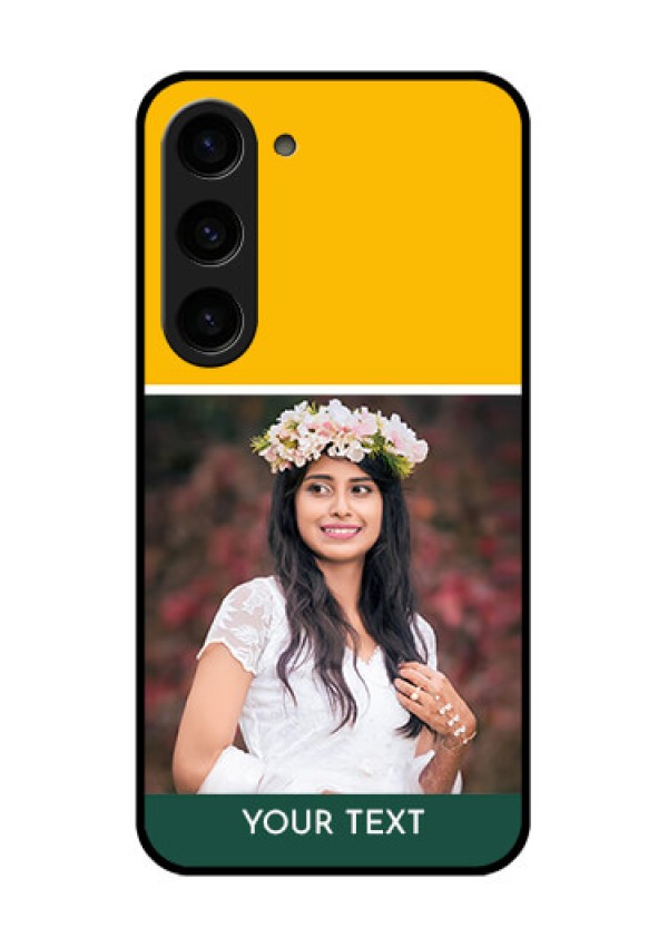 Galaxy S23 5G Photo Printing on Glass Case - Love You Design