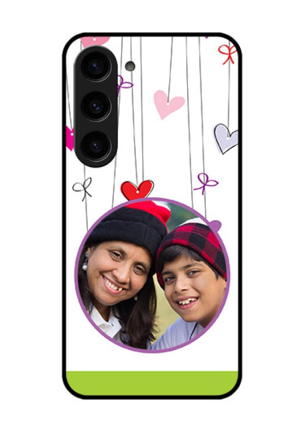Galaxy S23 5G Photo Printing on Glass Case - Cute Kids Phone Case Design
