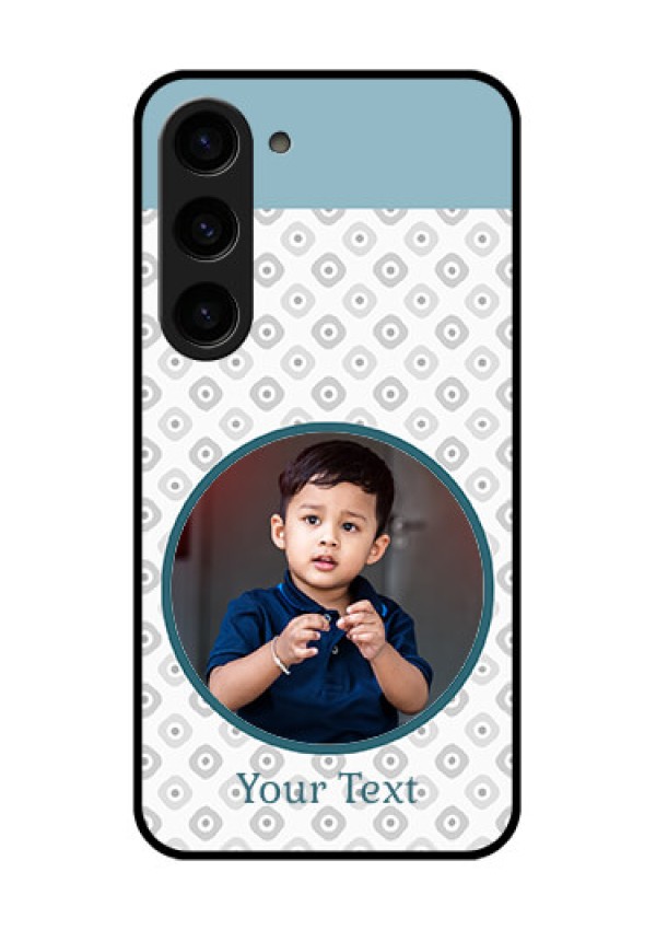 Galaxy S23 5G Personalized Glass Phone Case - Premium Cover Design