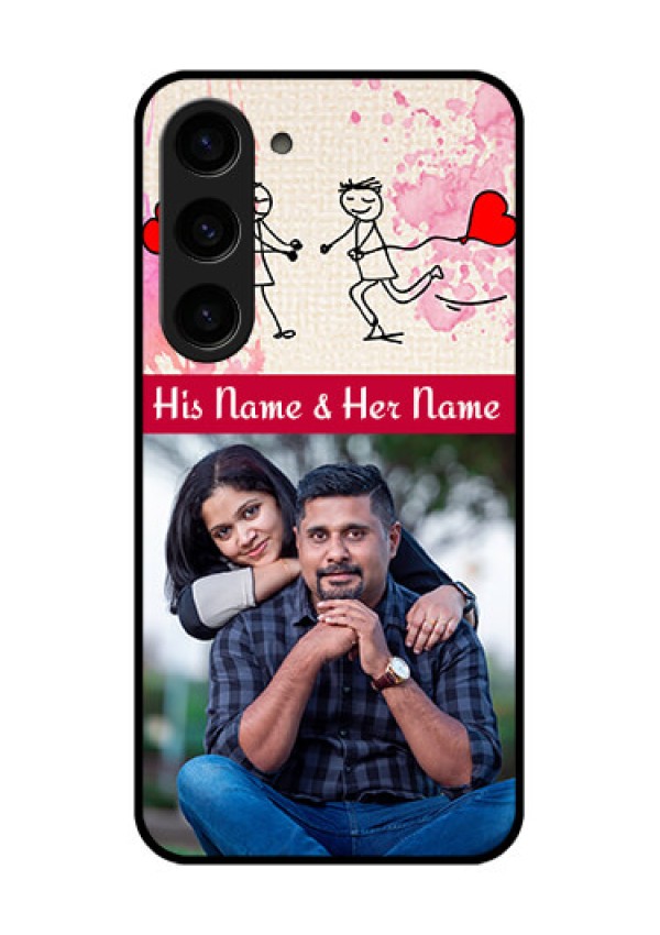 Galaxy S23 5G Photo Printing on Glass Case - You and Me Case Design
