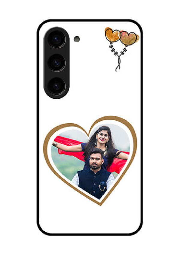 Galaxy S23 5G Custom Glass Mobile Case - You & Me Design