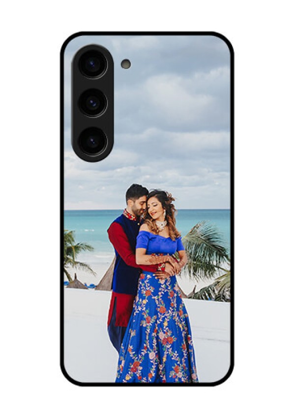 Galaxy S23 5G Photo Printing on Glass Case - Upload Full Picture Design