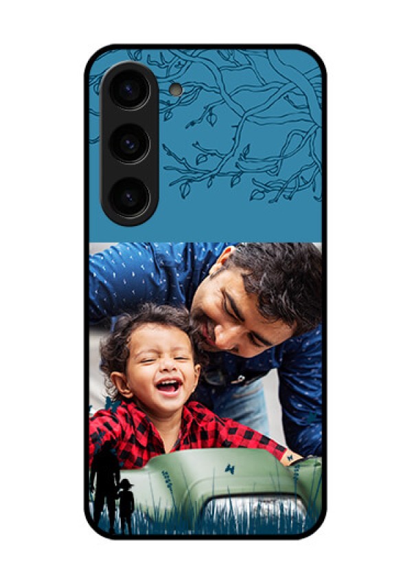 Galaxy S23 5G Custom Glass Mobile Case - Best dad design