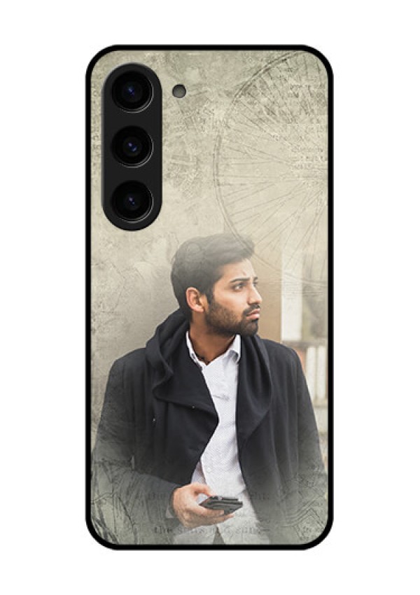 Galaxy S23 5G Custom Glass Phone Case - with vintage design