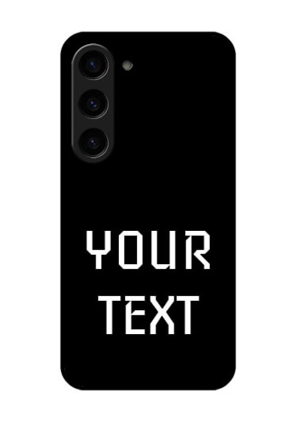 Galaxy S23 5G Your Name on Glass Phone Case