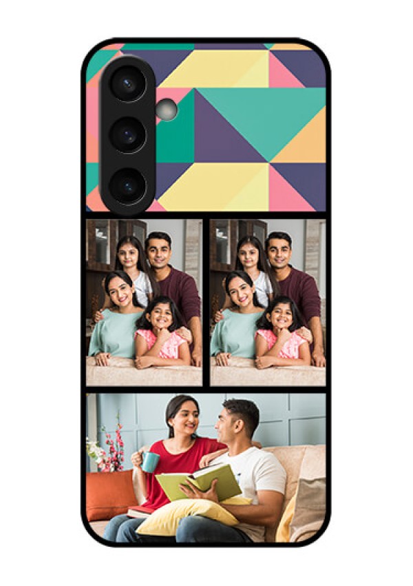 Samsung Galaxy S23 FE 5G Custom Glass Phone Case - Bulk Pic Upload Design