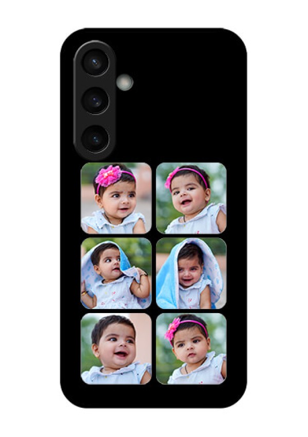 Samsung Galaxy S23 FE 5G Custom Glass Phone Case - Multiple Pictures Design