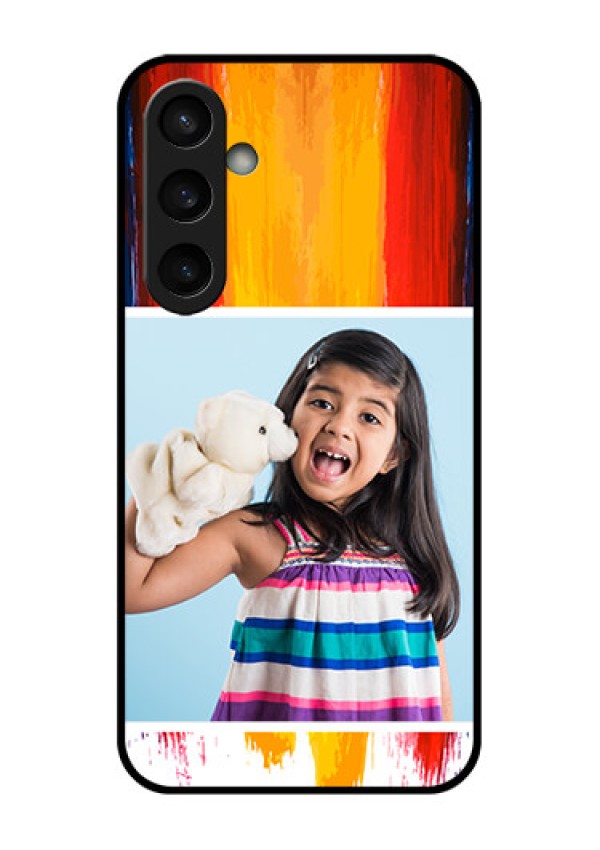 Samsung Galaxy S23 FE 5G Custom Glass Phone Case - Multi Color Design