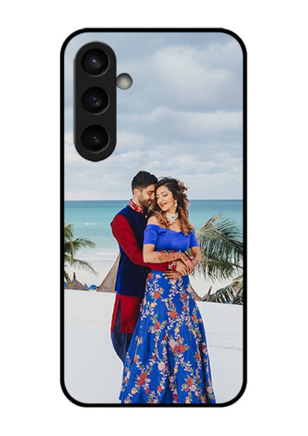 Samsung Galaxy S23 FE 5G Custom Glass Phone Case - Upload Full Picture Design