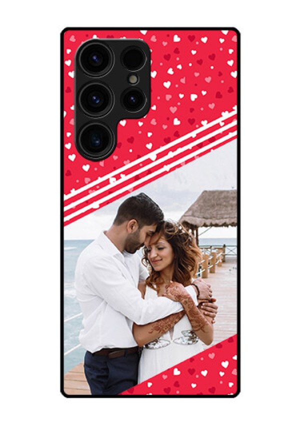Galaxy S23 Ultra 5G Custom Glass Mobile Case - Valentines Gift Design
